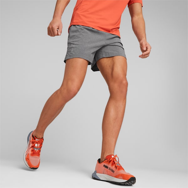 SEASONS Lightweight 5" Woven Trail Running Shorts Men, PUMA Black Heather